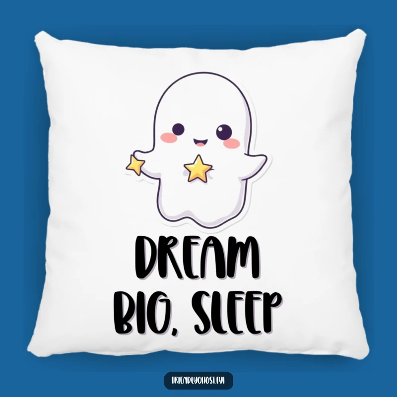 Funny Ghost Star Pillow: Cozy Up with Sparkly Dreams Gift