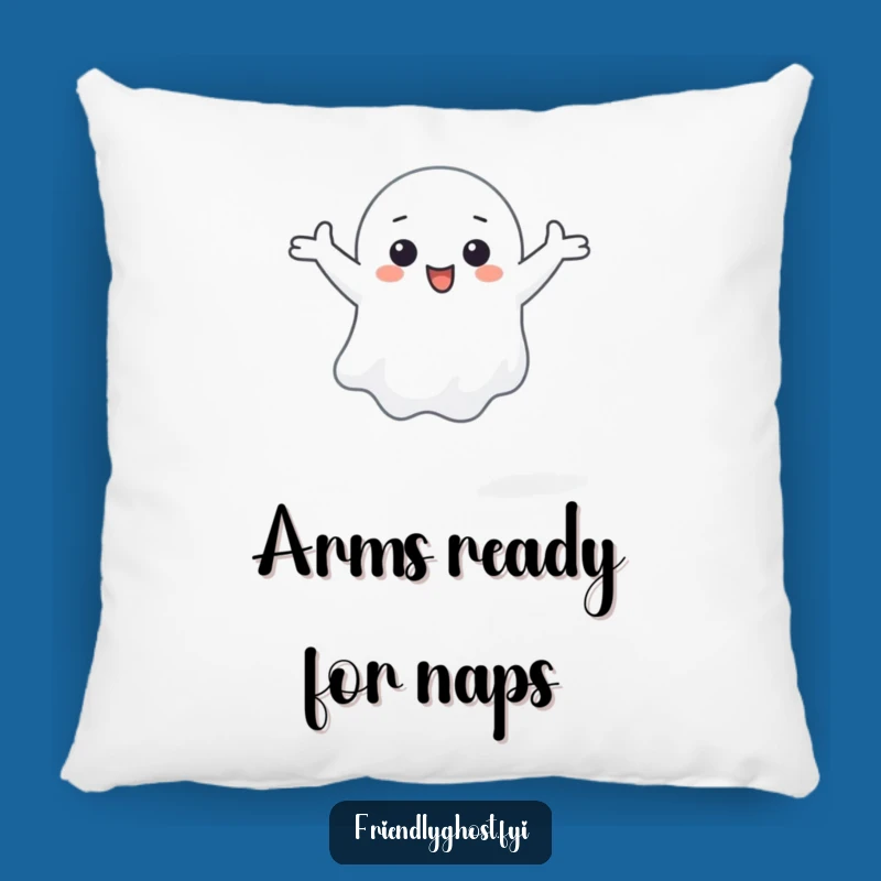 Funny Floating Ghost Pillow - Cozy Comfort for a Joyful Touch
