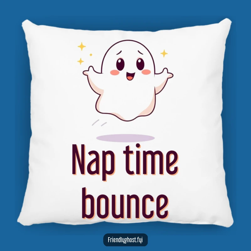 Funny Bouncing Ghost Pillow: Cozy Giggles, Adorable Funny Gift