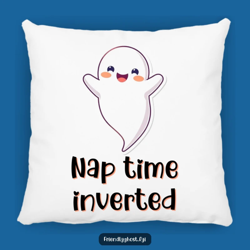 Funny Upside Down Ghost Pillow: Cozy Floating Comfort, Quirky Decor
