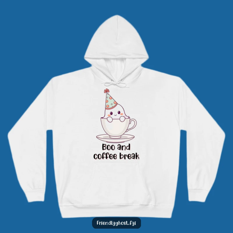 Funny Ghost Party Hat Hoodie: Cozy Comfort with Adorable Boo-tiful Humor