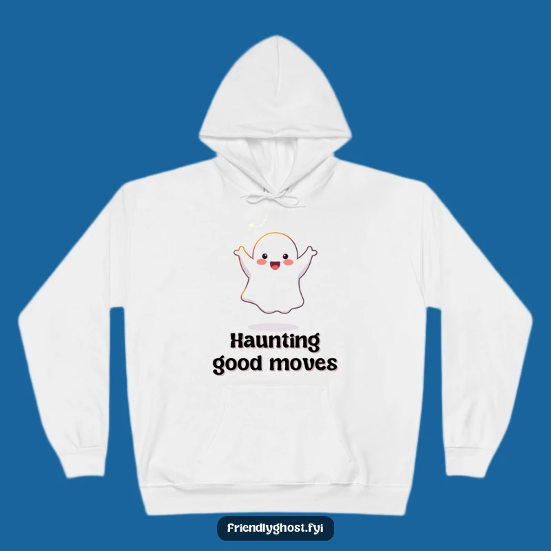Funny Ghost Cartwheel Hoodie: Cozy Up with Ethereal Charm!