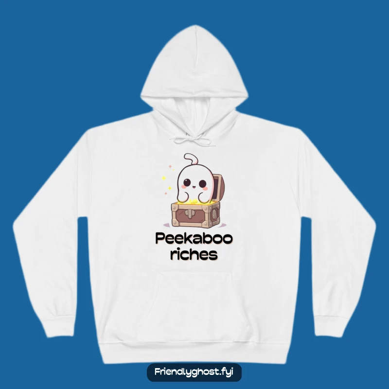 Funny Ghost Treasure Hoodie: Cozy Up with Mysterious Charm!