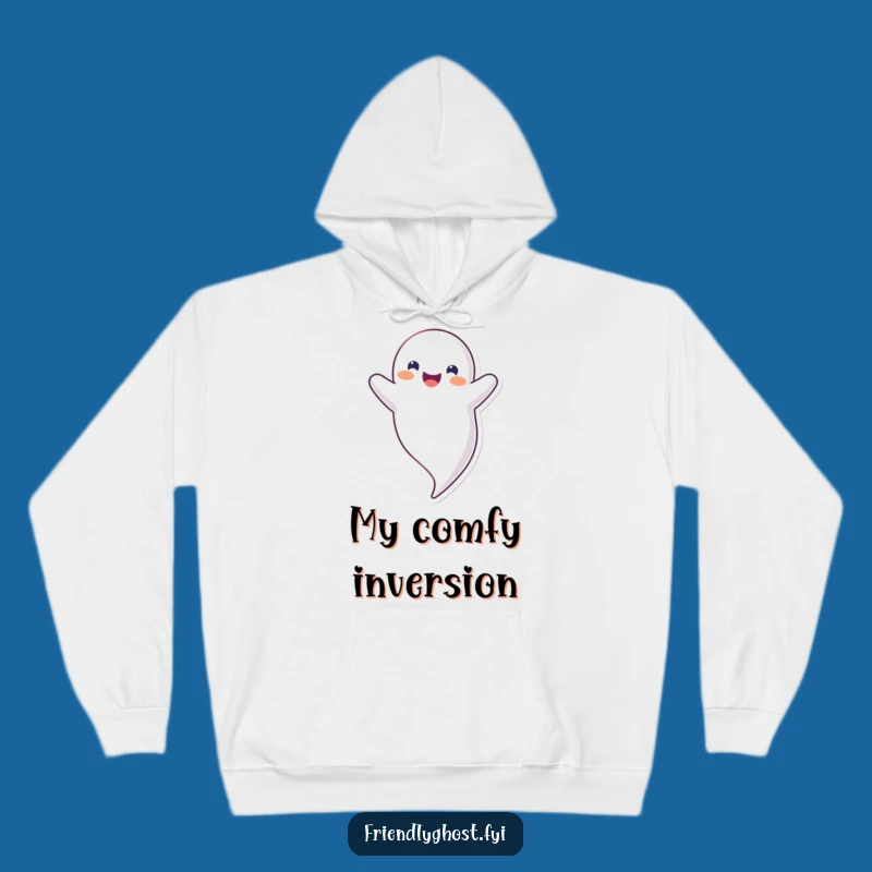 Funny Upside Down Ghost Hoodie: Cozy Floating Comfort, Ultimate Quirky Gift