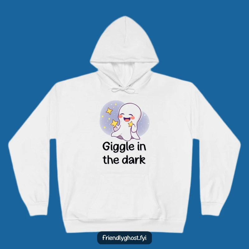 Funny Ghost Child Star Hoodie - Cozy Giggling Ghost Sweatshirt, Ultimate Gift