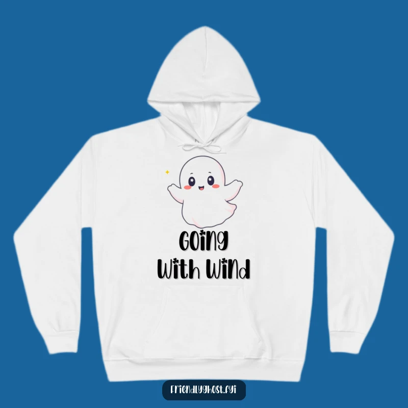 Cozy Funny Ghost Breeze Hoodie: Warmth and Whimsy for Your Adventures