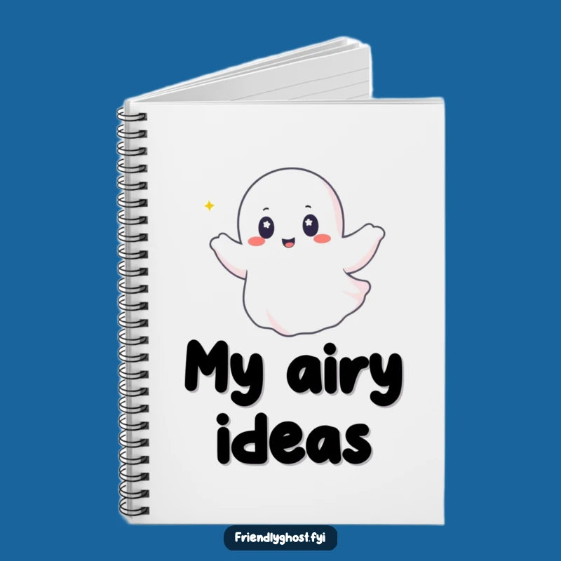 Funny Ghost Breeze Notebook: Jot Down Ideas with Hilarious Freedom