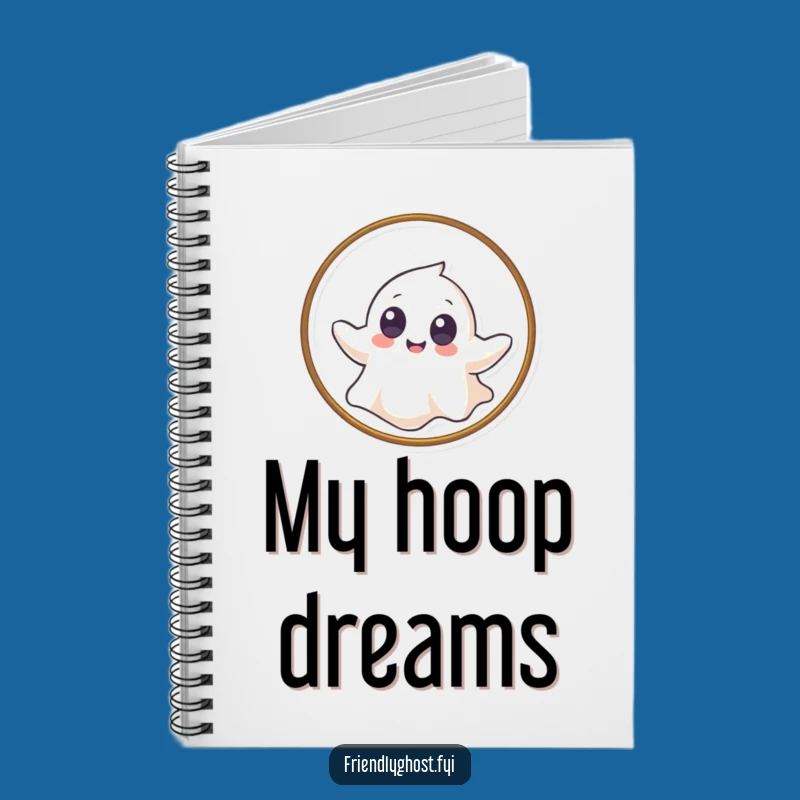 Funny Giggling Ghost Notebook - For Your Playful Thoughts