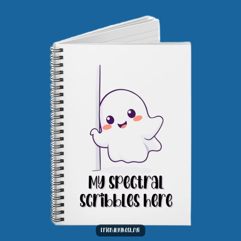 Funny Ghost Journal - Charming Spooky Notebook for Ideas & Giggles