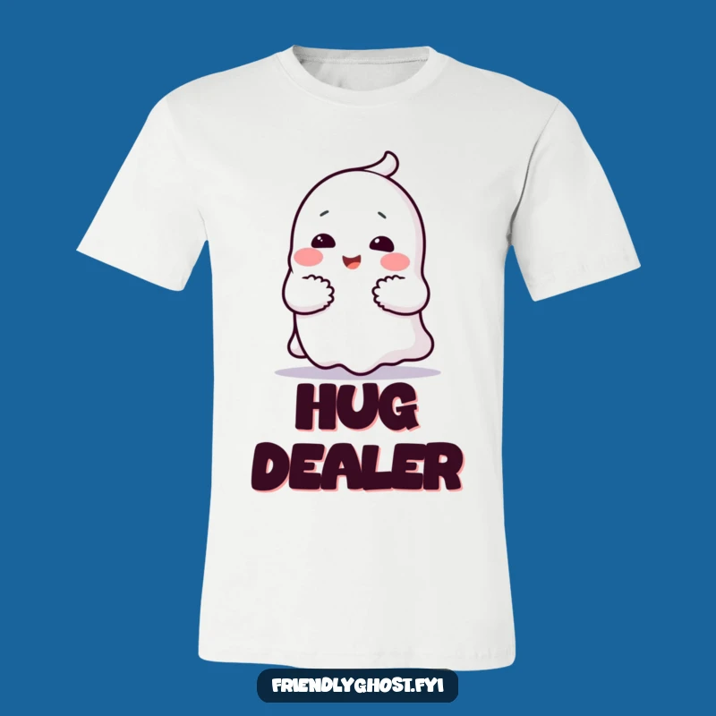 Funny Ghost Hug T-Shirt: Wear Your Comforting Embrace Everywhere
