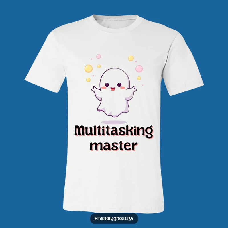Funny Juggling Ghost T-Shirt: Show Off Your Playful Dexterity
