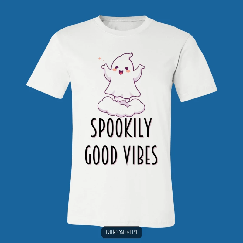 Funny Ghost Jigging T-Shirt: Hilarious Spooky Character Tee for Fun Times Gift